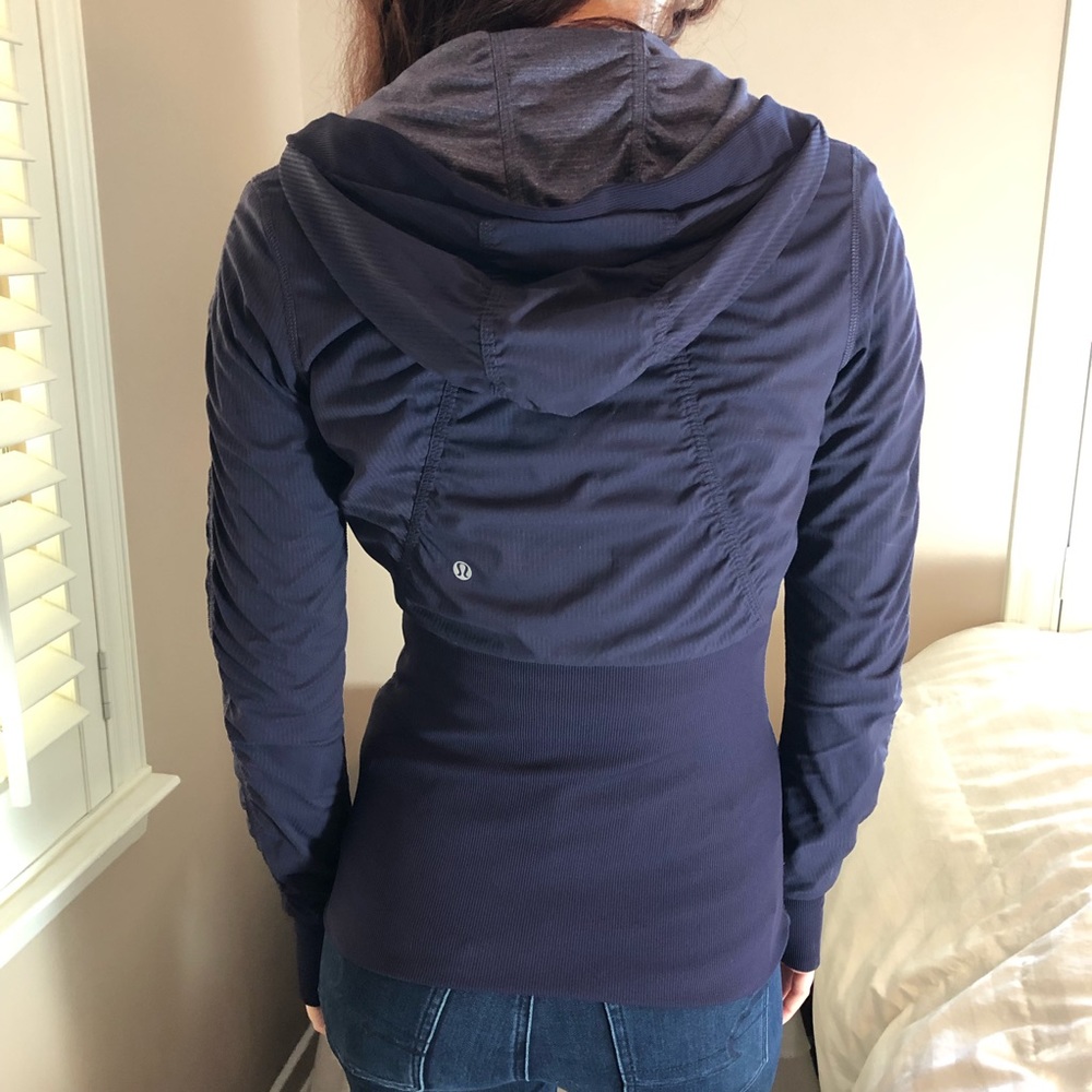 Lululemon Reversible Blue Purple Fall Jacket Coat - Picture 5 of 5